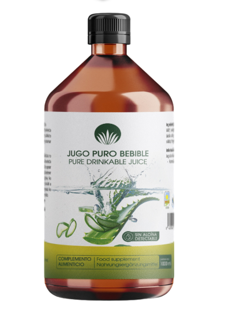 Aloe Vera Saft - Jugo Puro 100 %