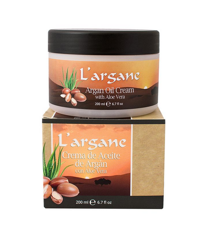 Face cream with argan oil - Crema L'argane con Aloe Vera