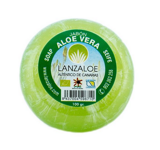 Soap with Aloe Vera - Jaboncillos Glicerina, 100 g