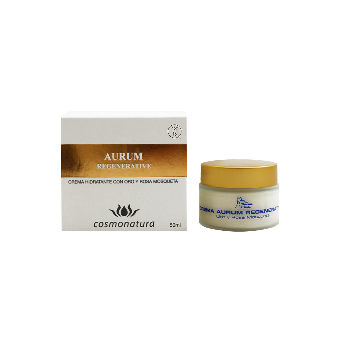 COSMO Gesichtscreme Gold - Crema Aurum Regenerador, 50 ml