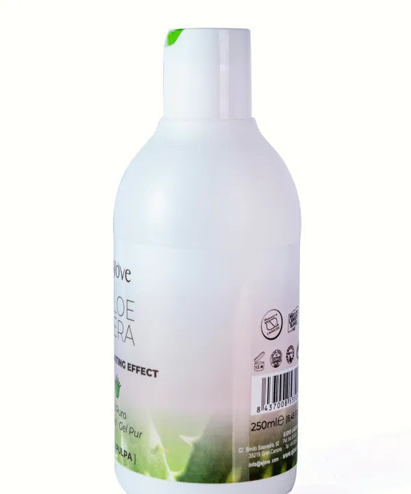 eJove Aloe Vera Skin Gel - Gel Puro 100%, 250 ml