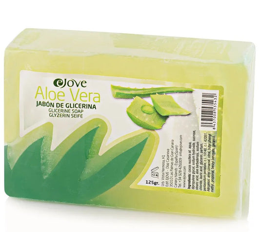eJove Aloe Vera Soap - Jabón Aloe Vera, 125 g