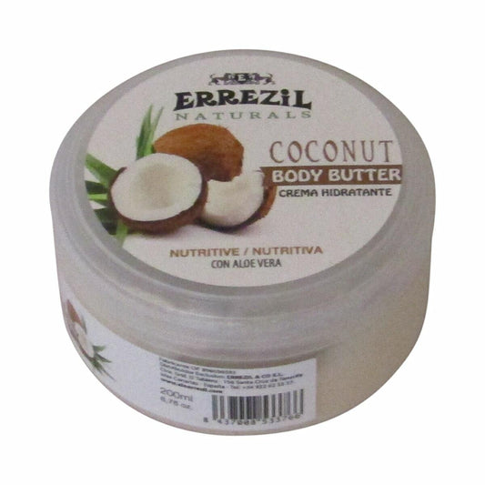 Errezil Kokosnuss-Körperbutter - Coconut Body Butter, 200 ml