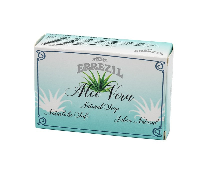 Errezil Aloe-Vera Seife - Jabón Aloe Vera, 125 g