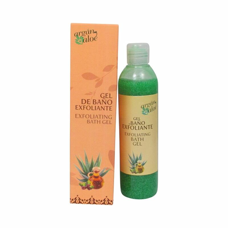 ARGAN-ALOE Duschpeeling - Gel de Baño Exfoliante, 250 ml