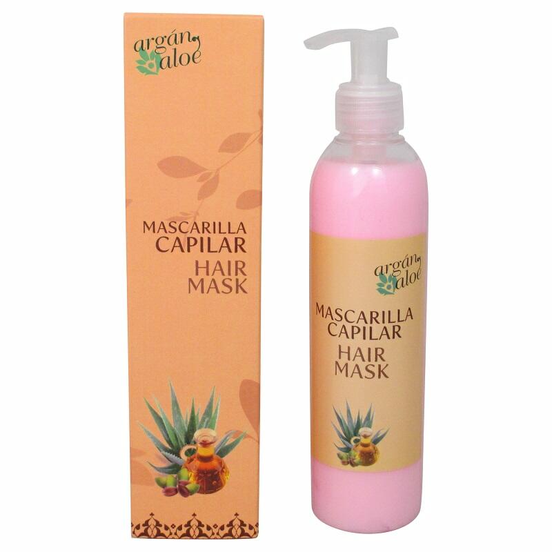 ARGAN-ALOE hair mask - Mascarilla Capilar, 200 ml
