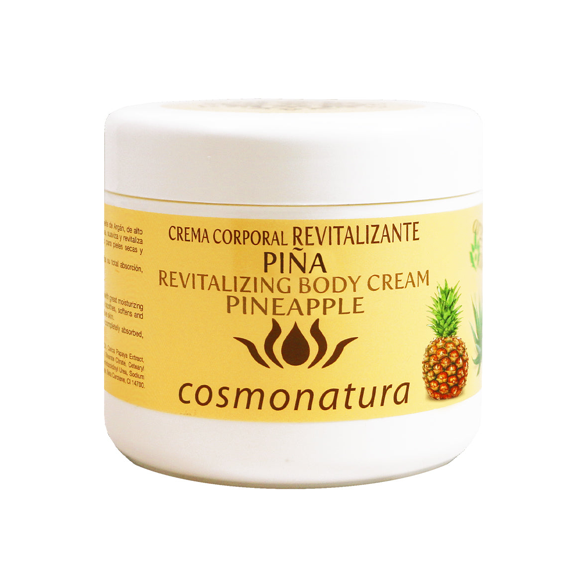 ARGAN-ALOE Body Cream Pineapple - Crema Corporal Piña, 500 ml