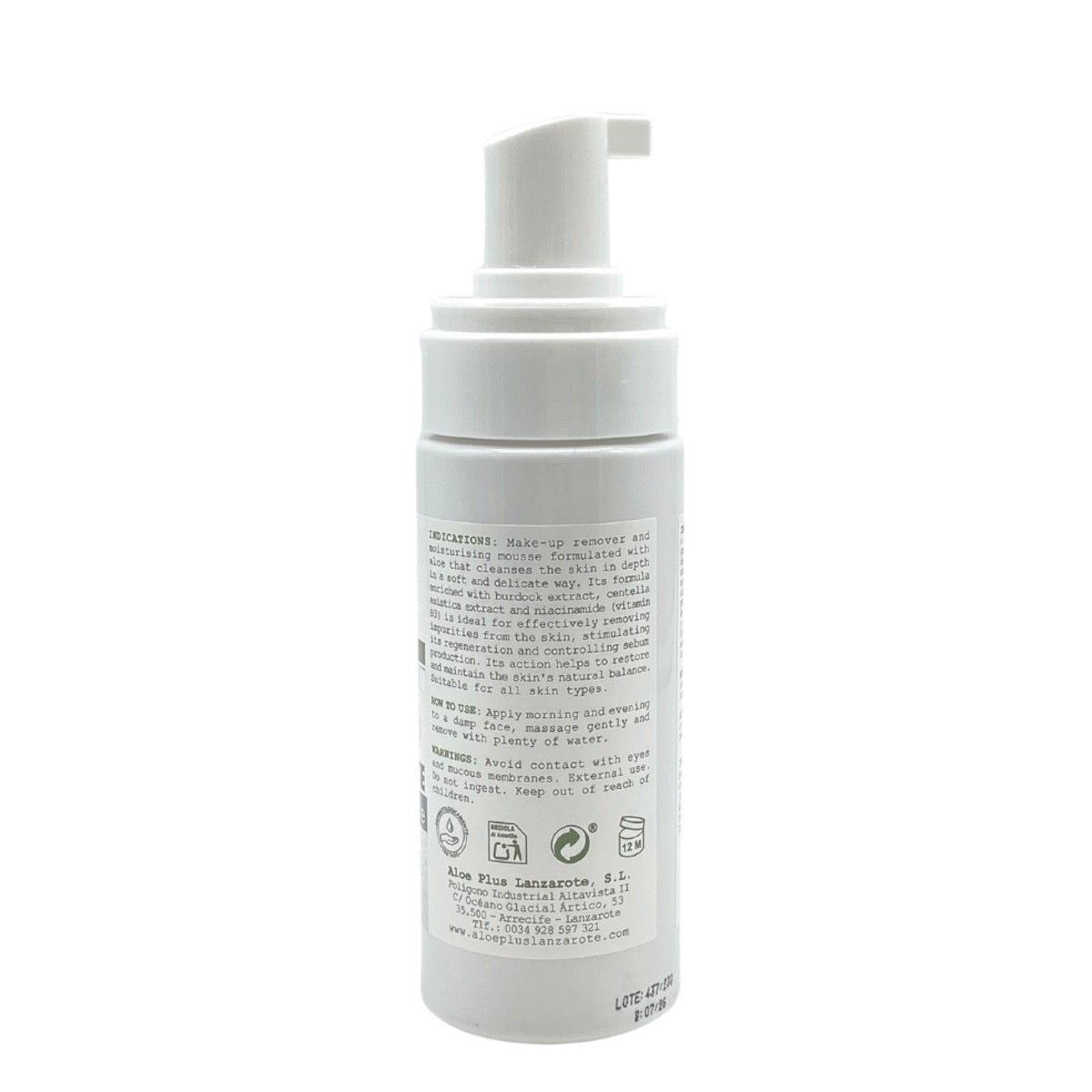 aloe+ Gesichtsreiniger - Espuma Limpiadora, 150 ml