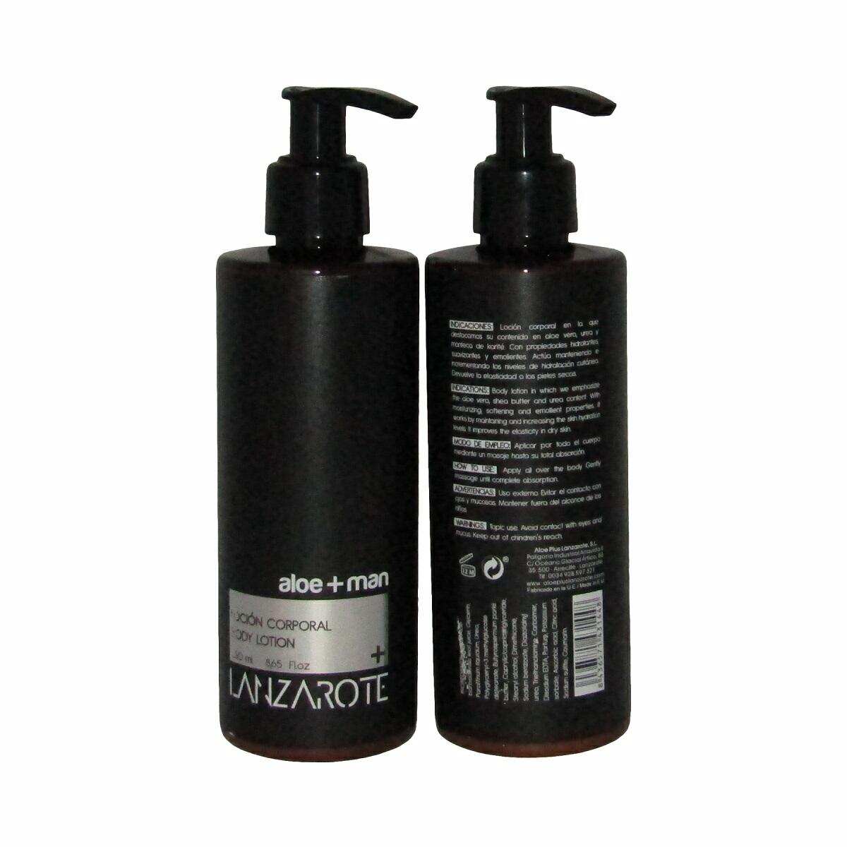 aloe+ Body Lotion for Men - Loción Corporal Hombres, 250 ml