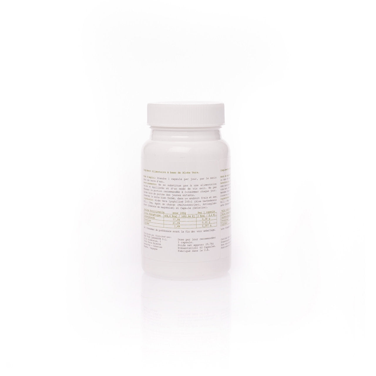 aloe+ Kapseln - Capsulas Aloe Vera, 60 Stück