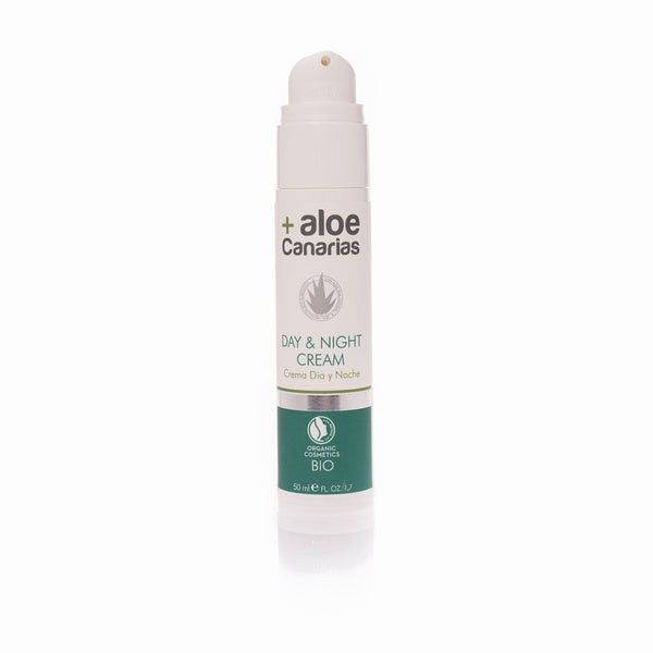 +aloeCanarias Tages & Nachtcreme - Crema Día Noche BIO, 50 ml