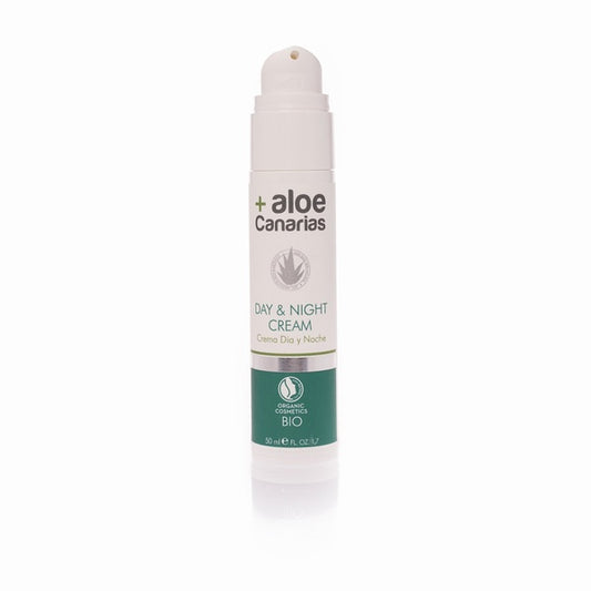 +aloeCanarias Tages & Nachtcreme - Crema Día Noche BIO, 50 ml