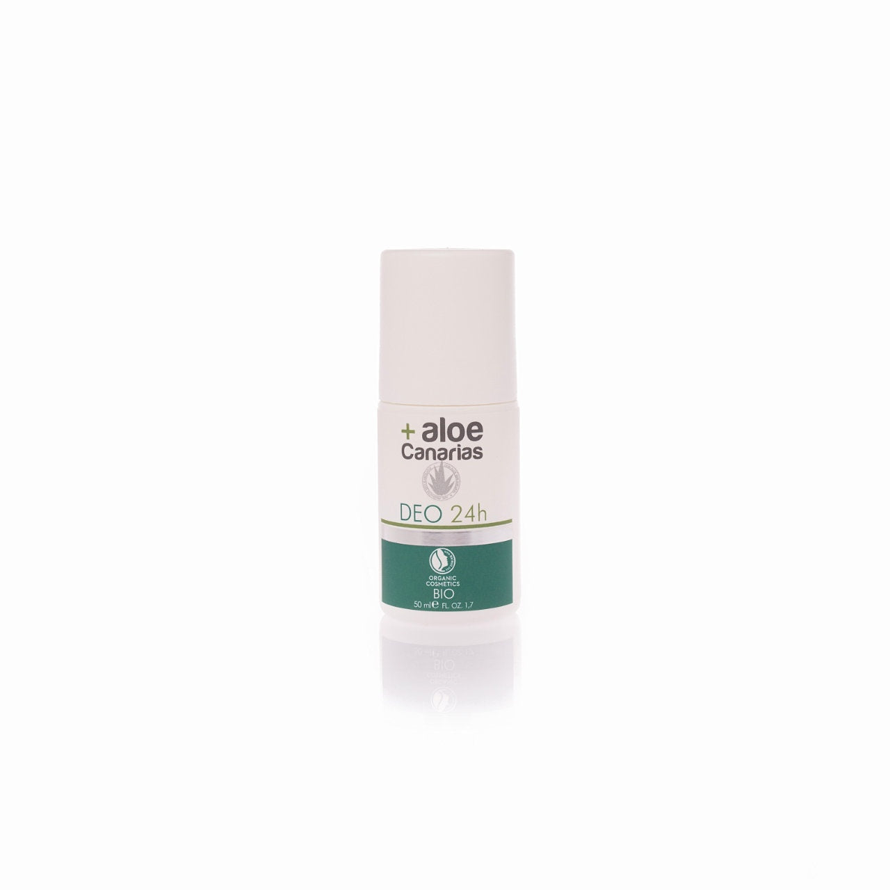 +aloeCanarias Deo Roll-On mit Aloe Vera - Deo 24 h BIO, 50 ml
