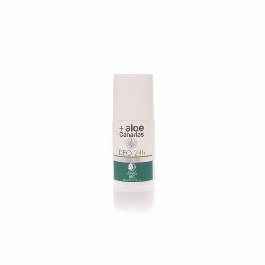+aloeCanarias deodorant roller with aloe vera - deodorant 24 hours, 50 ml