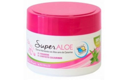 SuperAloe Aloe Vera Cream Face & Body - Crema de Aloe Vera, 100 ml