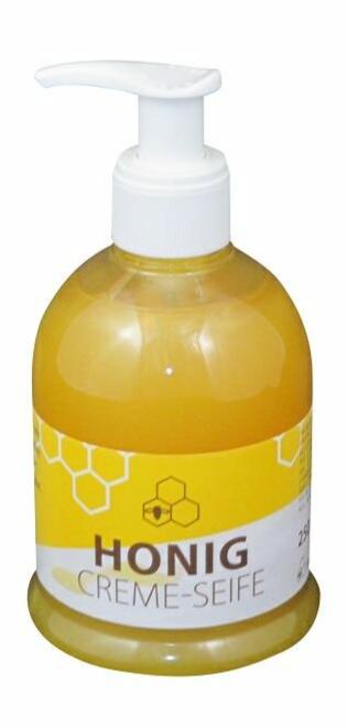 Honey cream soap, liquid soap