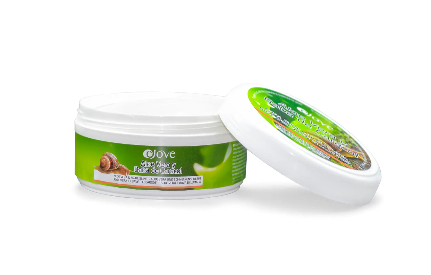 eJove Aloe Creme mit Schneckenextrakt - Crema Aloe Baba Caracol, 200 ml