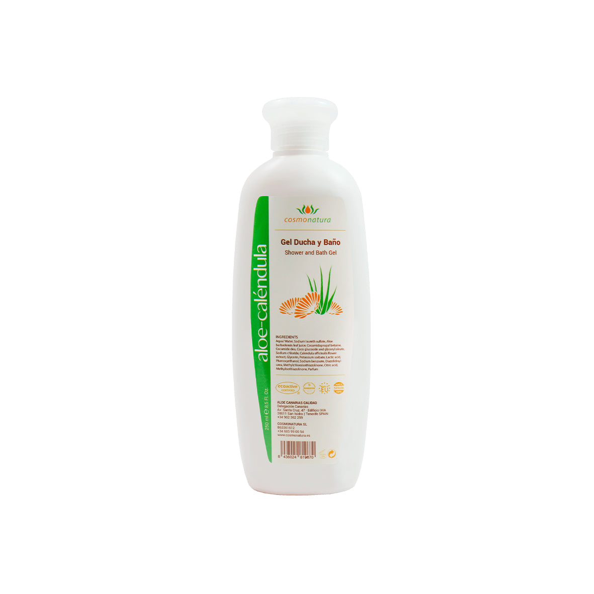 COSMO Dusch- & Badegel - Gel Baño y Ducha, 250 ml
