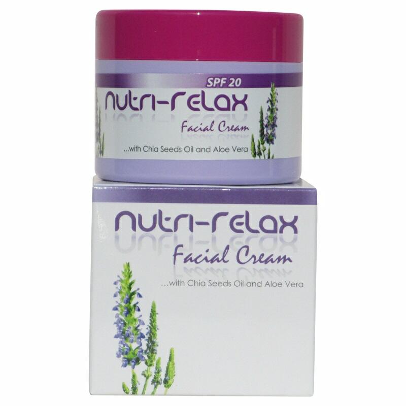 Nutri-Relax Gesichtscreme mit Chia - Facial Cream SPF20, 100 ml