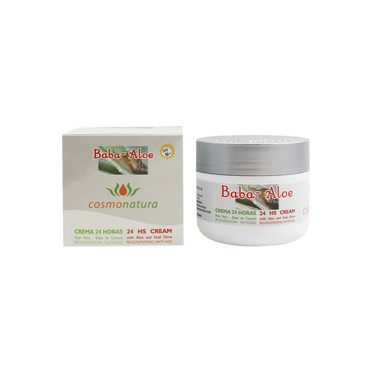 Baba Aloe 24h Anti-Wrinkle Cream - Crema 24H Anti Age, 100 ml