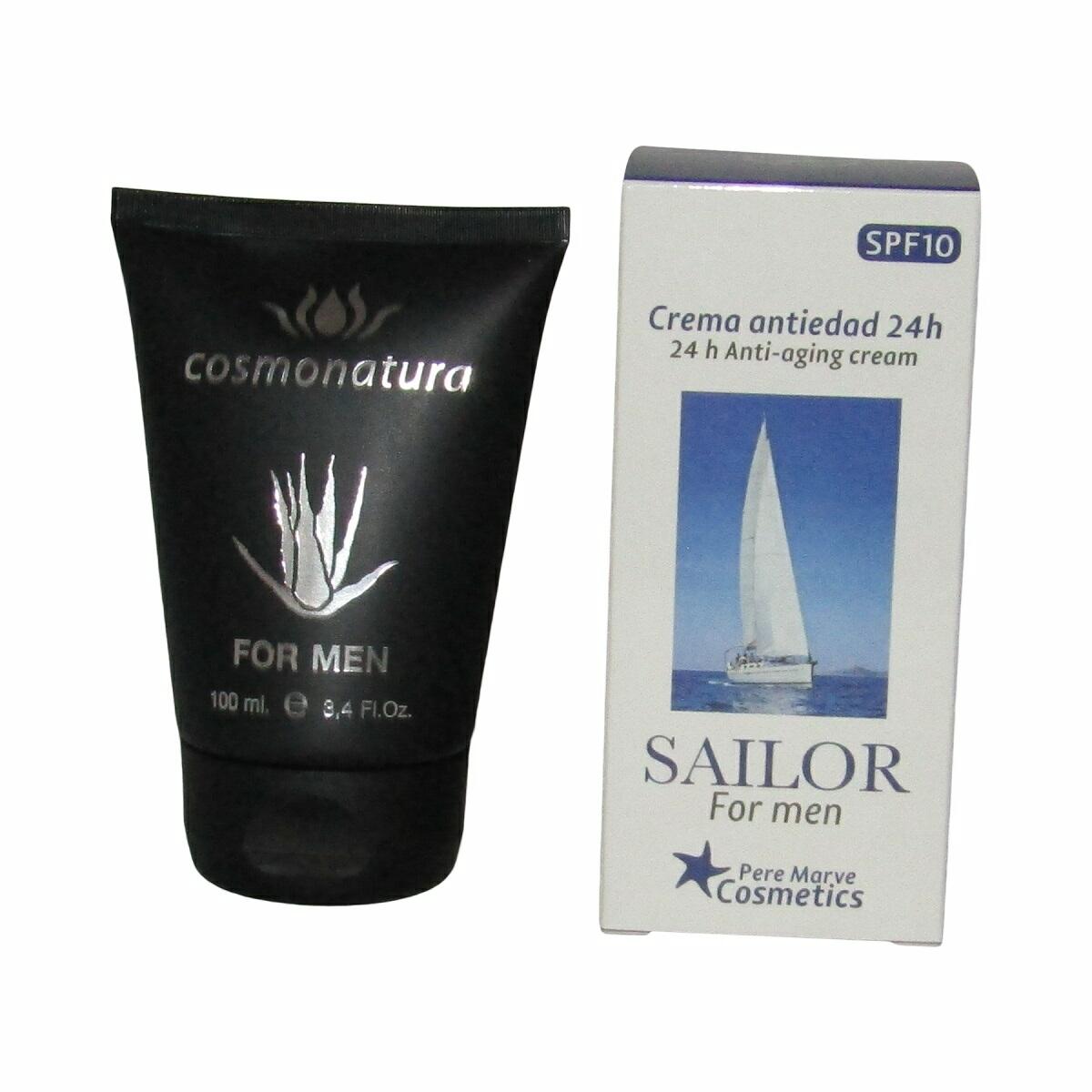 SAILOR Anti-Aging-Creme 24h Männer - Crema Antiedad MEN, 100 ml