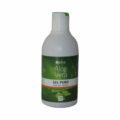 eJove Aloe Vera Hautgel - Gel Puro Pulpa 100 %, 250 ml