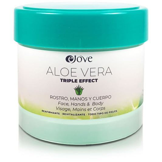 eJove Aloe Vera Cream Face, Hand, Body - Crema Rostro, Manos, Cuerpo, 500 ml