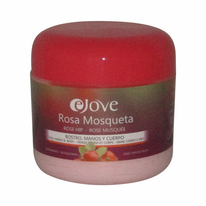 eJove Creme Gesicht, Hand, Körper Wildrose - Crema Rostro, Manos Cuerpo Rosa Mosqu., 300 ml