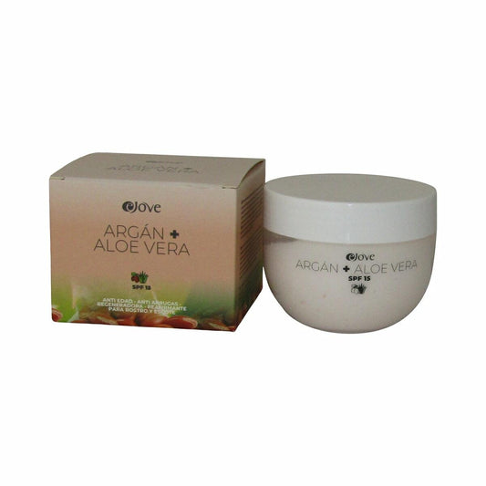 eJove Argan &amp; Aloe Vera Anti-Aging Cream (SPF 15) - Crema Argán + Aloe Vera (SPF 15), 100 ml