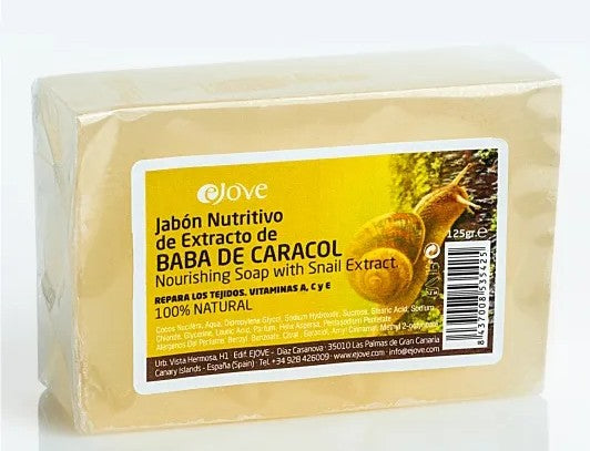 eJove soap with snail slime - Jabón Baba de Caracol, 125 g