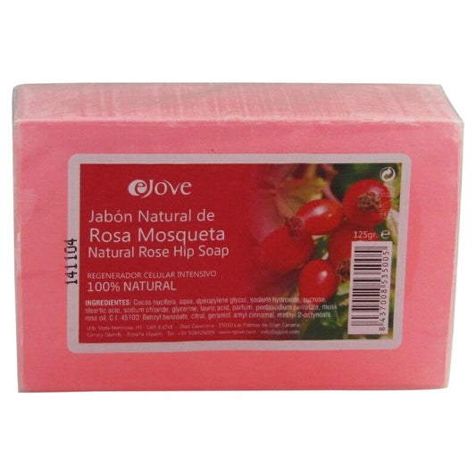 eJove soap with wild rose oil - Jabón de Rosa Mosqueta, 125 g