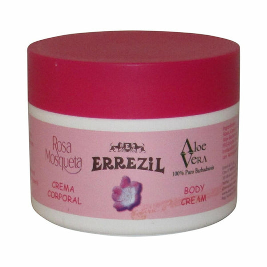 Errezil Körpercreme Aloe & Wildrose - Crema Corporal Rosa Mosqueta, 200 ml