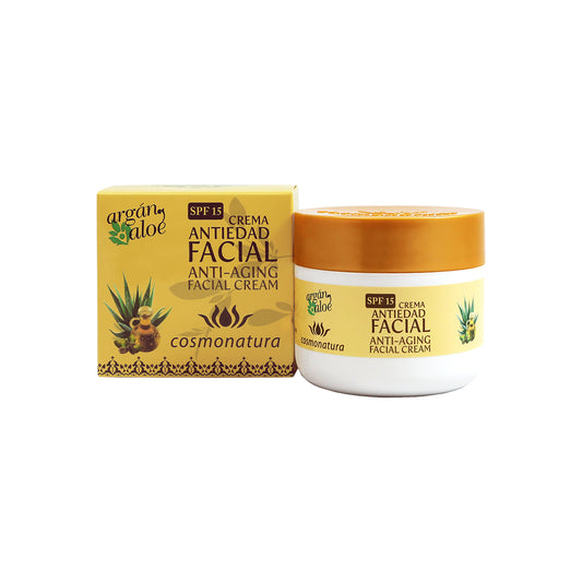 ARGAN-ALOE Anti-Aging Cream - Crema Antiedad, 100 ml