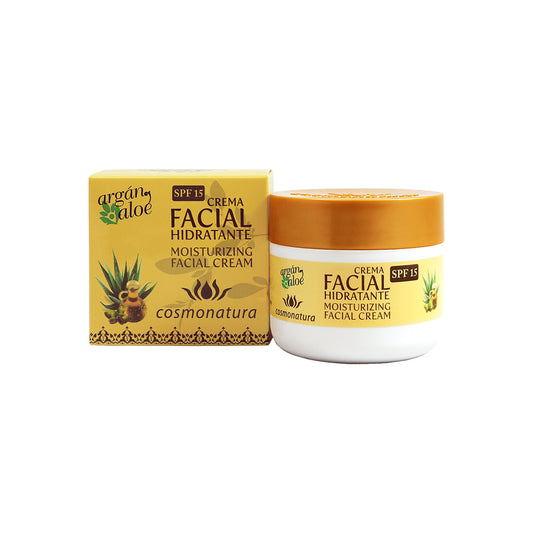 ARGAN-ALOE Facial Cream SPF 15 - Crema Facial SPF 15, 100 ml