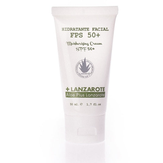 aloe+ Gesichtscreme LSF 50 - Crema Hidratante Facial, 50 ml