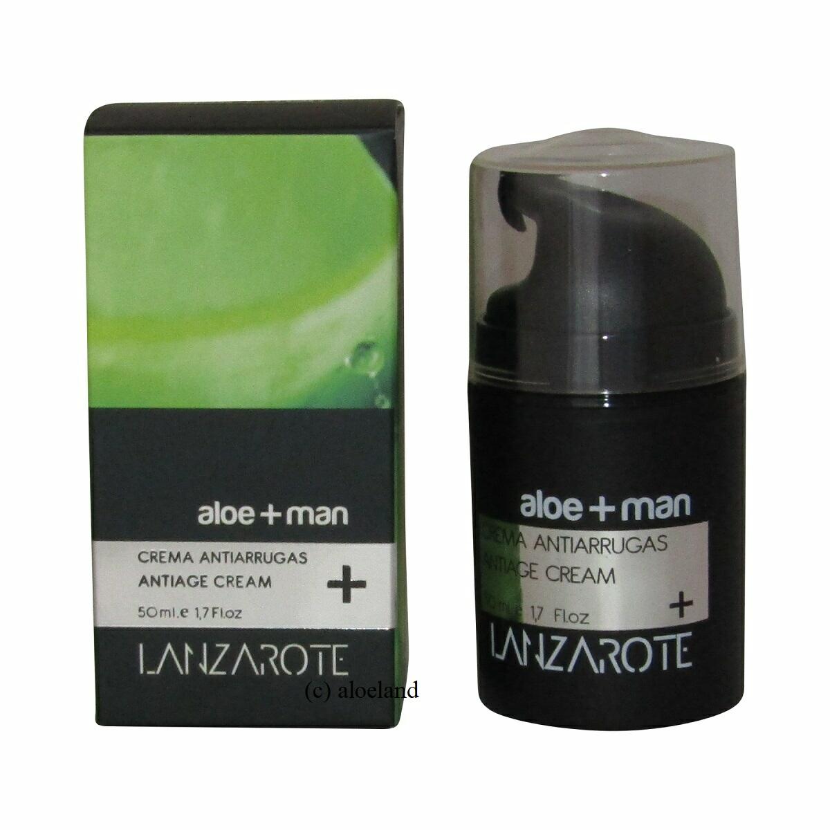 aloe+ Anti-Falten-Creme für Männer - MAN Crema Antiarrugas, 50 ml