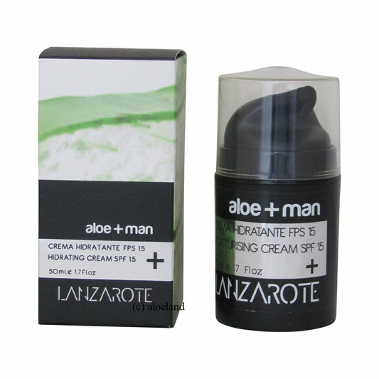 aloe+ Feuchtigkeitscreme für Männer - MAN Crema Hidratante, 50 ml