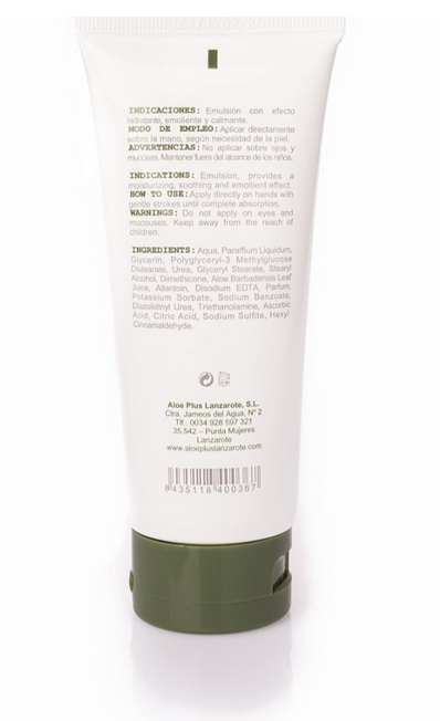 aloe+ hand cream - Crema de Manos, 100 ml