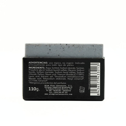 aloe+ Seife aus Vulkanasche - Jabón Ceniza Volcánica, 110 g