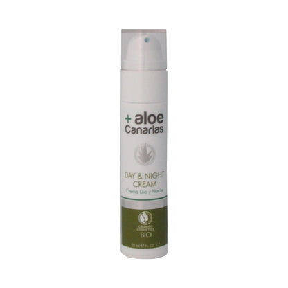 +aloeCanarias Tages & Nachtcreme - Crema Día Noche BIO, 50 ml