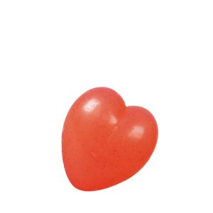 Honigseife Herz Rosenduft (im Organza-Beutel), 45 g