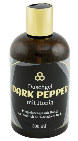 Duschgel Dark Pepper mit Honig, 300 ml