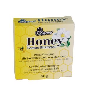 ApiSupreme Festes Shampoo Honey, 50 g