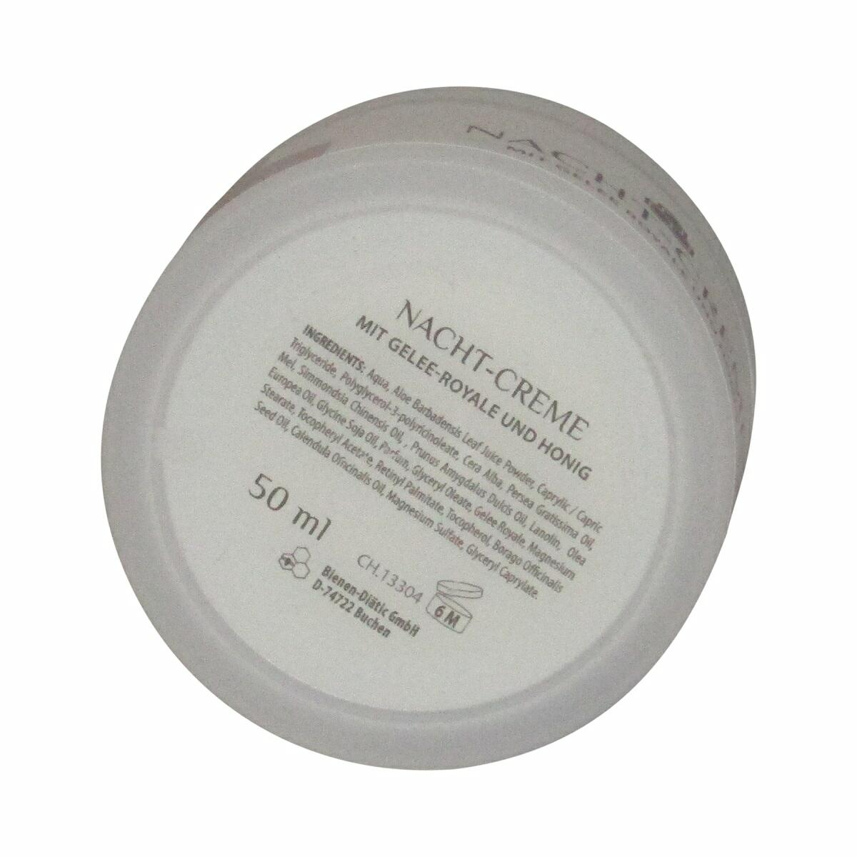Nacht-Creme mit Gelee Royale & Honig, 50 ml