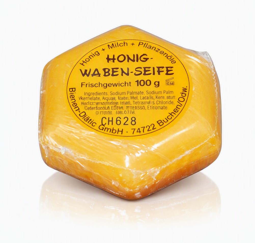 Honig-Milch-Wabenseife, 100 g