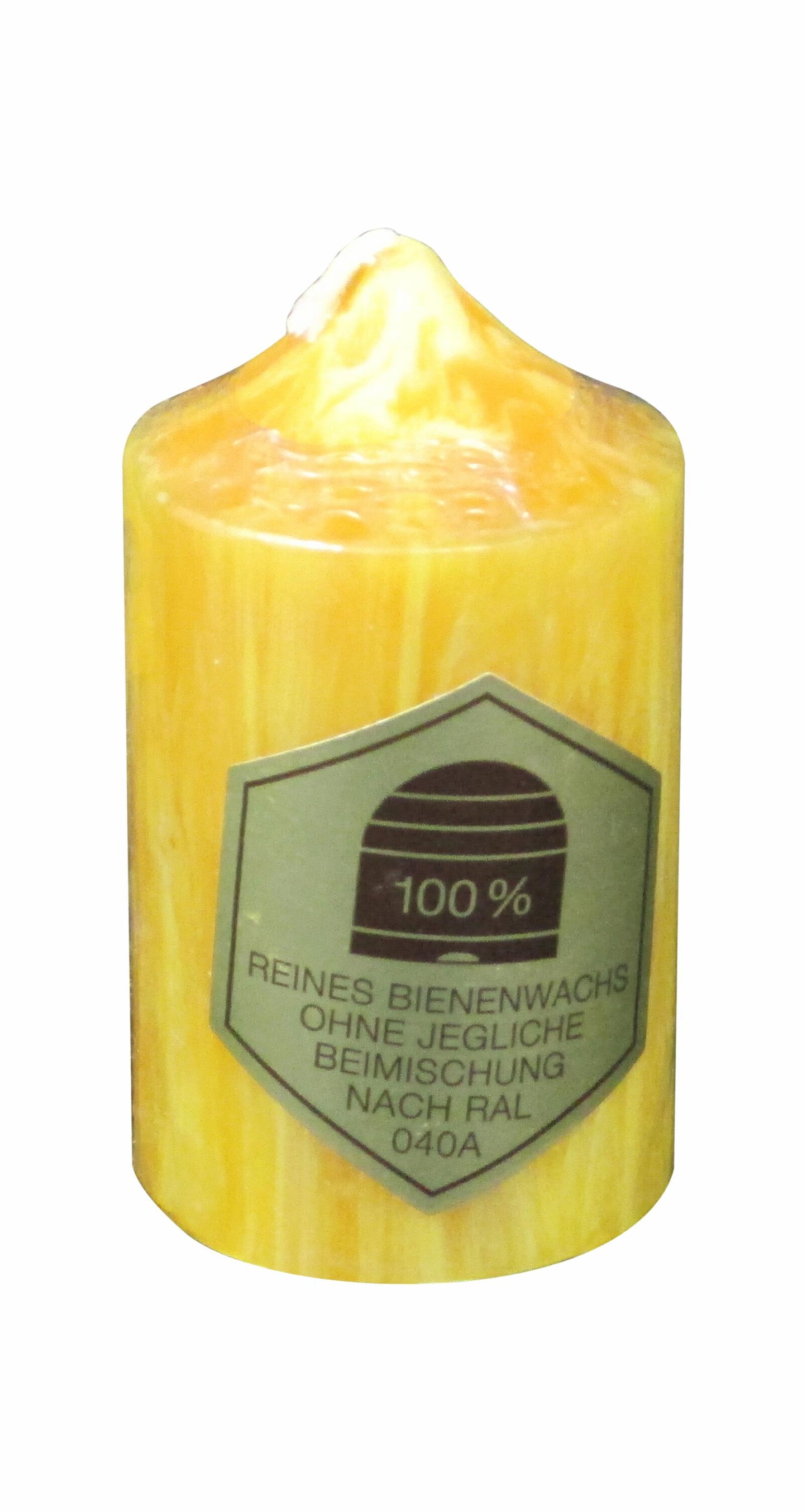 Bienenwachs-Stumpenkerze 80/45 mm