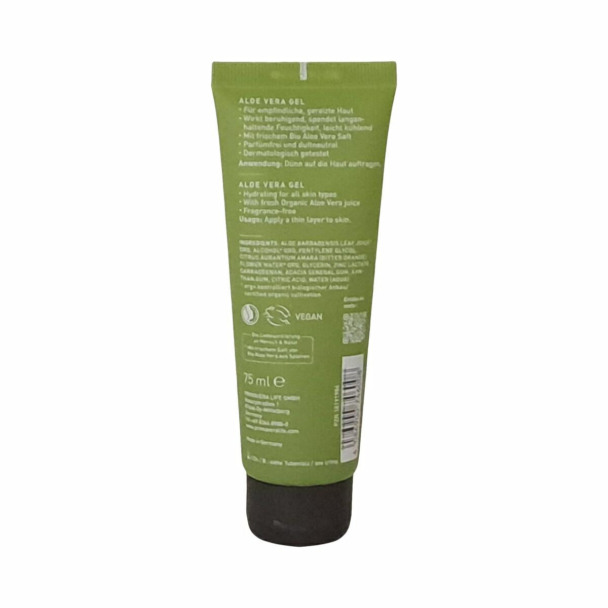 Aloe Vera Gel bio, 75 ml