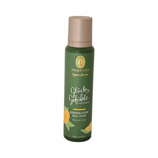 Body Lotion Happiness with Lemon &amp; Tonka, 200 ml