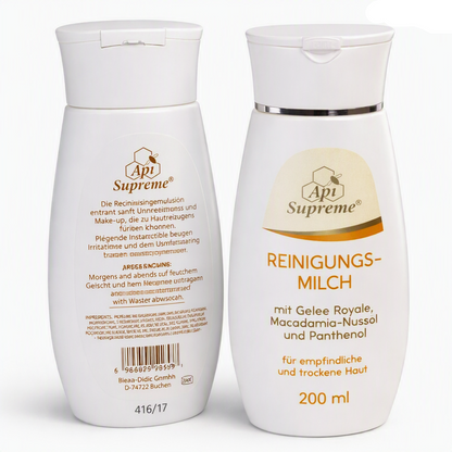 ApiSupreme Cleansing Milk with Royal Jelly, 200 ml