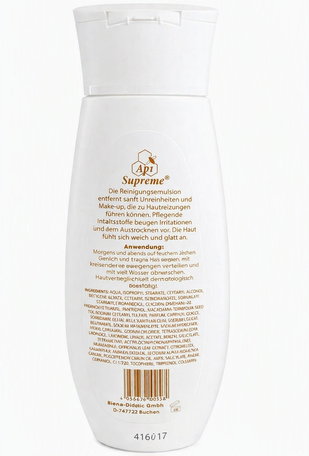 ApiSupreme Cleansing Milk with Royal Jelly, 200 ml